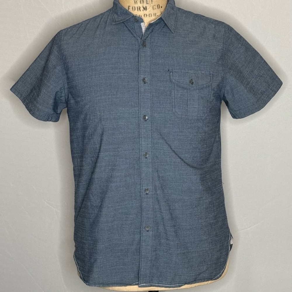 PD & Co Short Sleeve Slim Fit Button Down‎